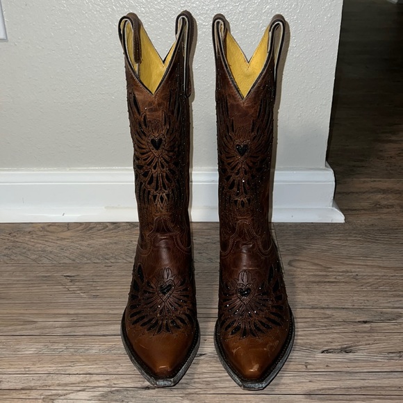 Cavender’s brand boots. Size 7.5. Brown. - Picture 1 of 3